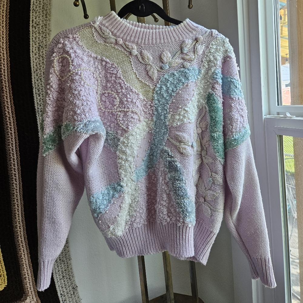 Vintage Jocelyn Smith Pastel Sweater